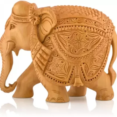 Elefante de madera para la decoración del hogar